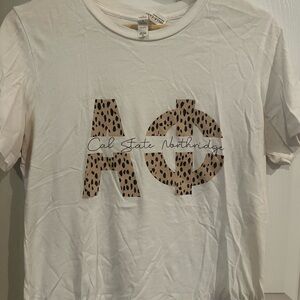 Alpha Phi Graphic soft Tshirt